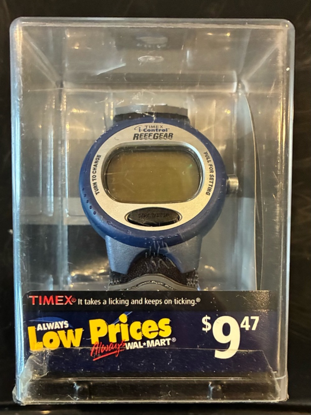 Collectible Y2K Timex i-Control Reef Gear Digital Wristwatch